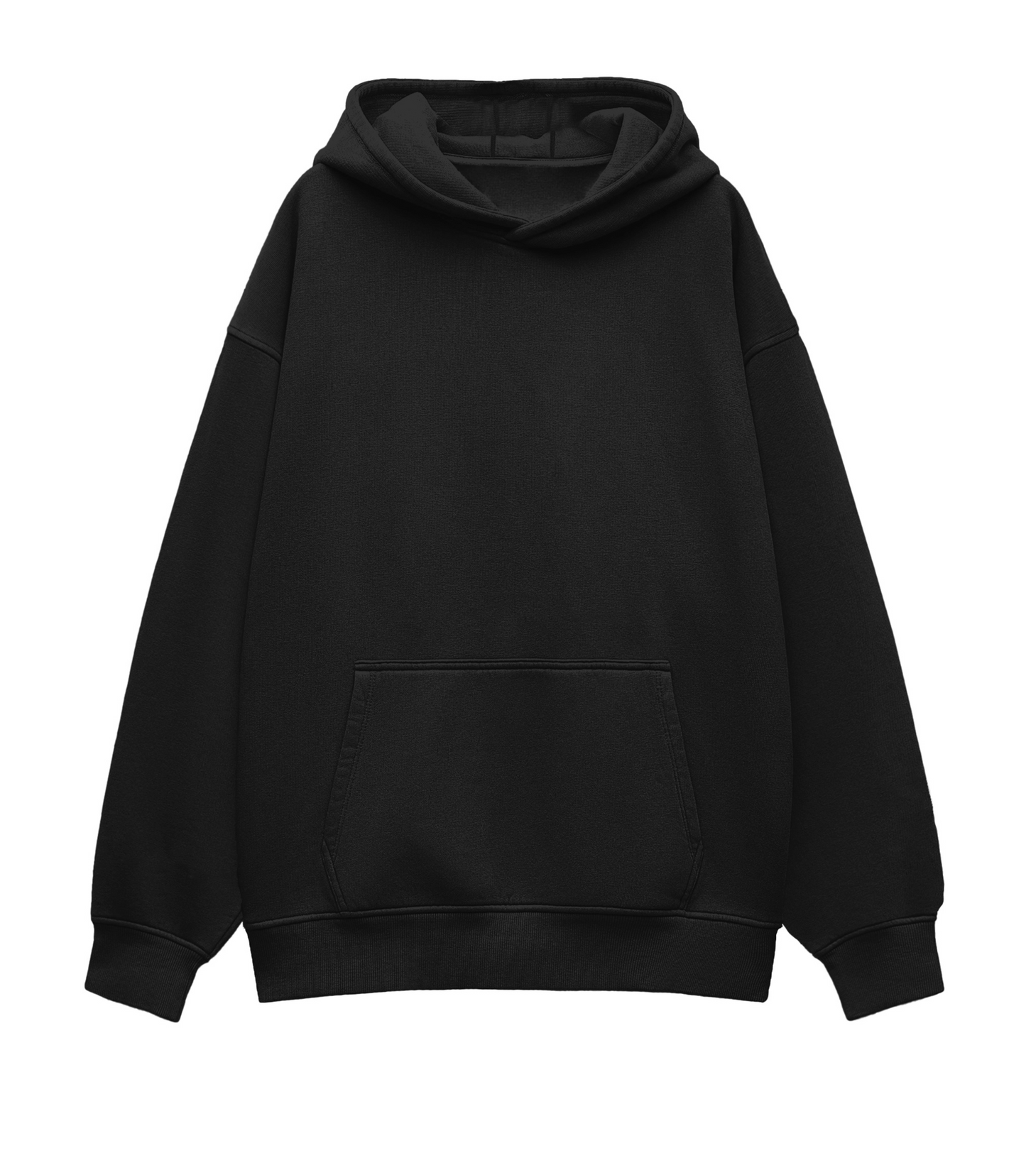 Classic Black Oversized Hoodie – Timeless Style, Ultimate Comfort