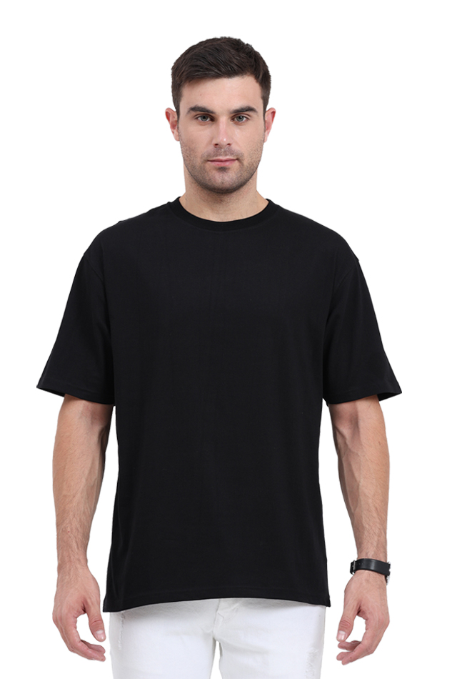 Classic Black Oversized T-Shirt! - Elevate Your Style