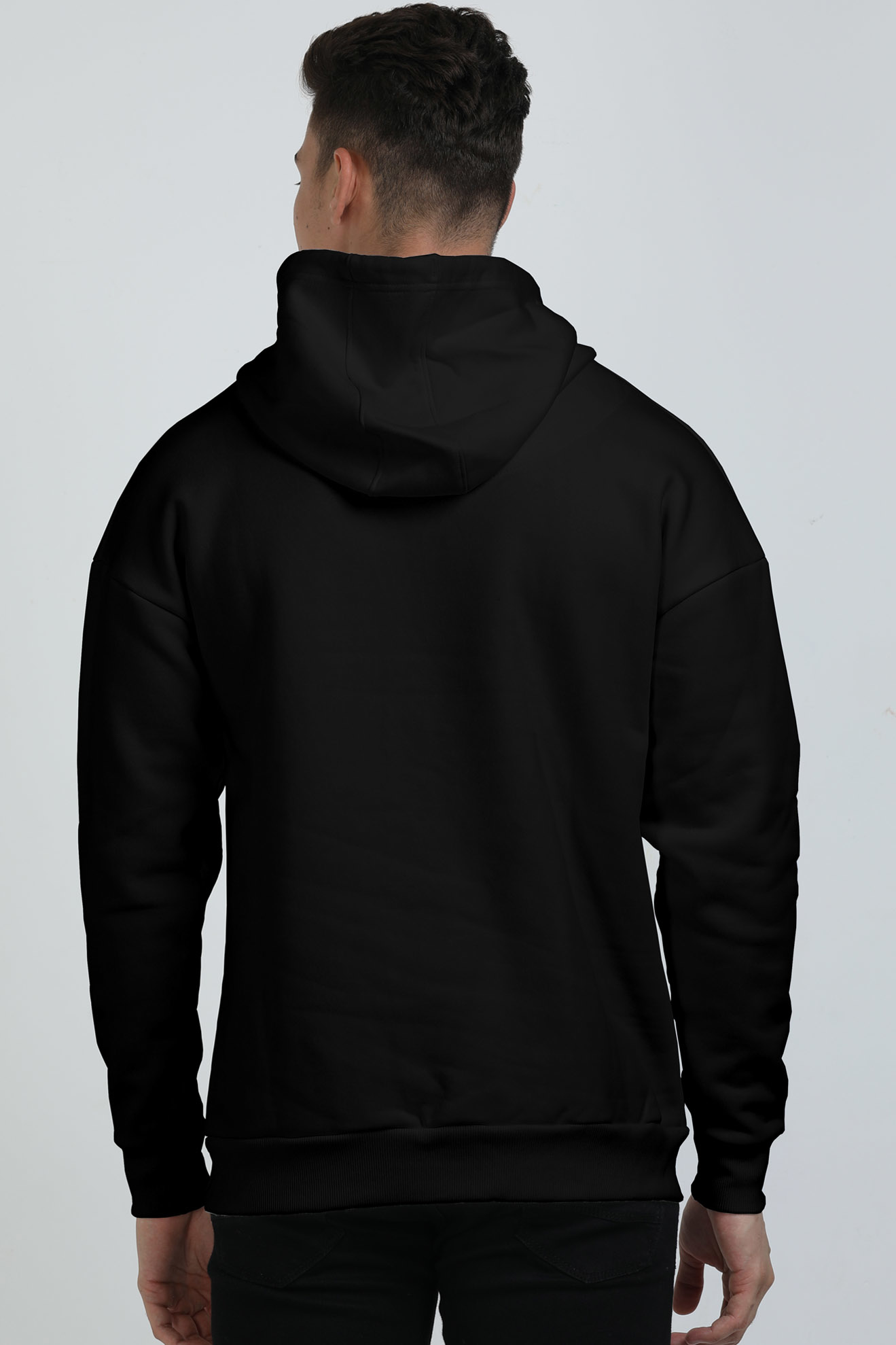 Urban Streetwear Black Oversized Hoodie – Style Meets the Streets